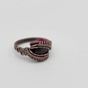 Ruby and Copper Ring image 9