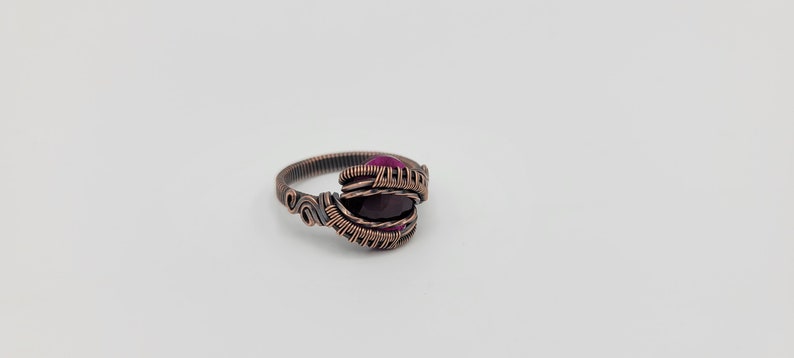 Ruby and Copper Ring image 9