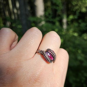 Ruby and Copper Ring image 5