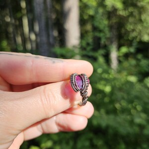 Ruby and Copper Ring image 4