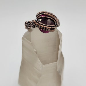 Ruby and Copper Ring image 10