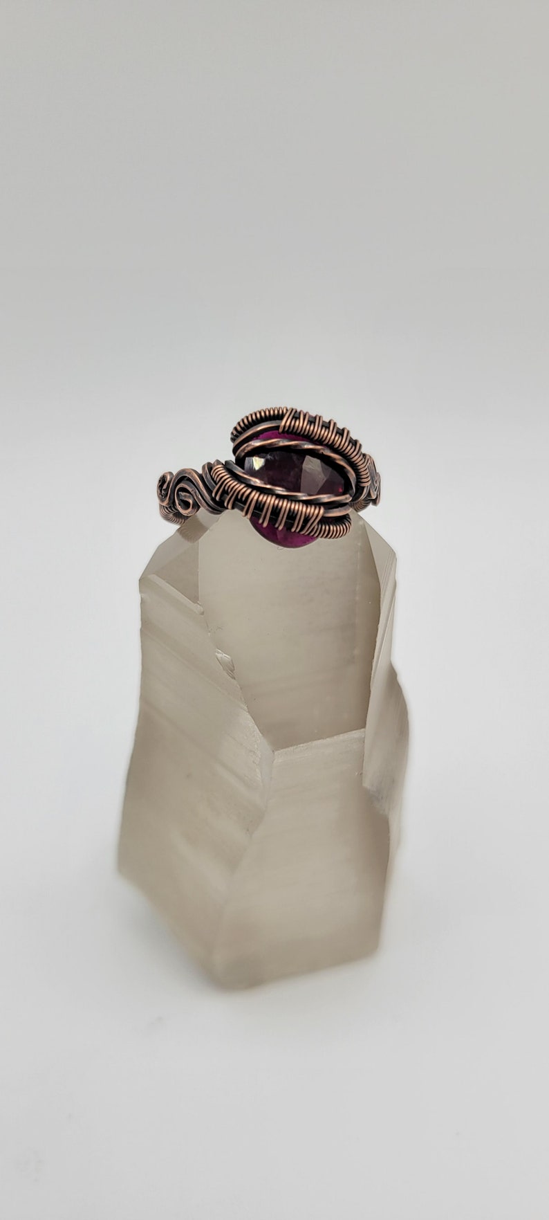 Ruby and Copper Ring image 10