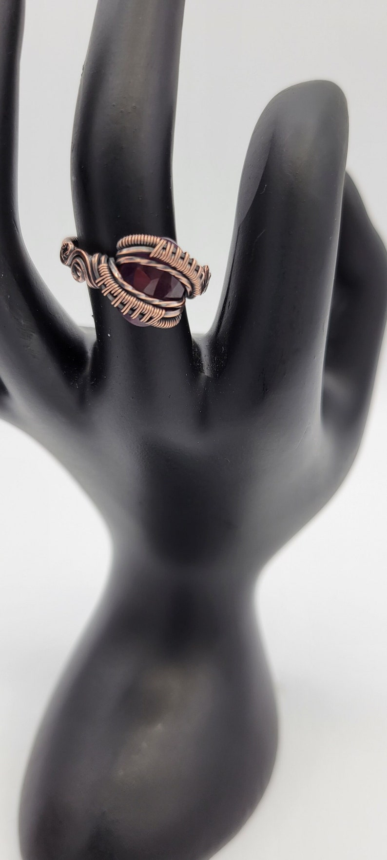 Ruby and Copper Ring image 8