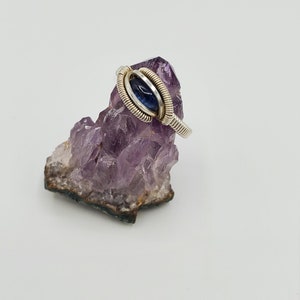 Kyanite Silver Ring