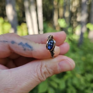 Kyanite Copper Ring