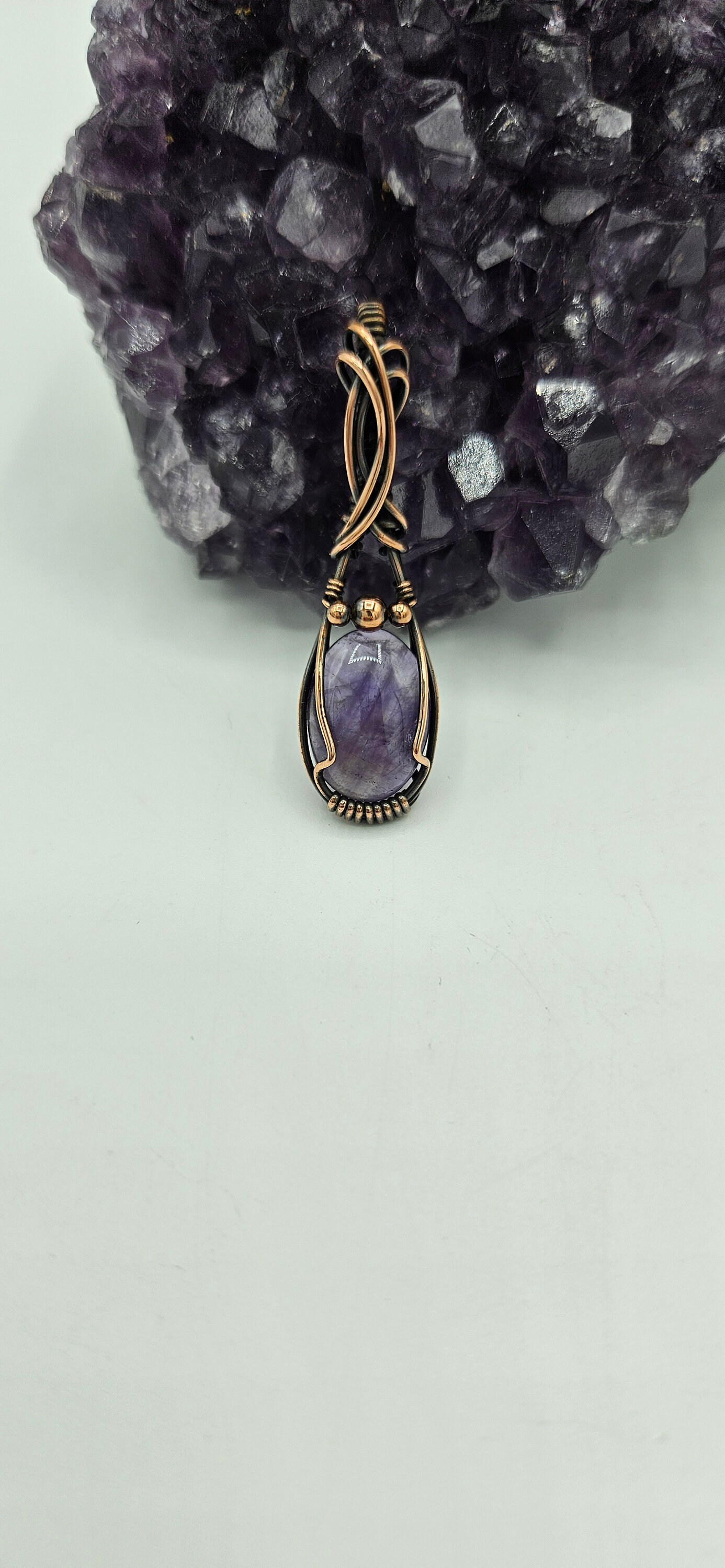 アメジストペンダント - Etsy 日本