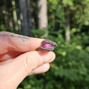 Ruby and Copper Ring image 2