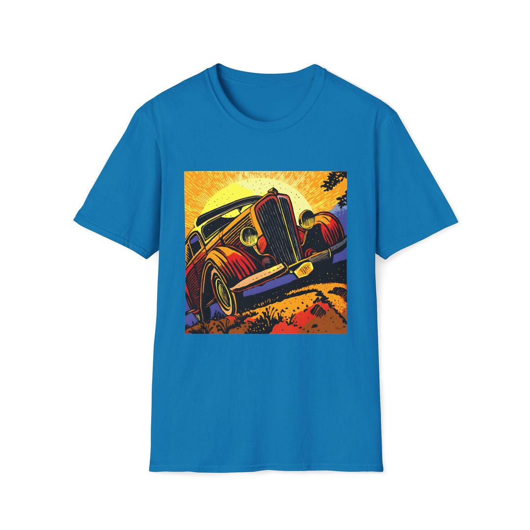 Back In Time Car T-Shirt