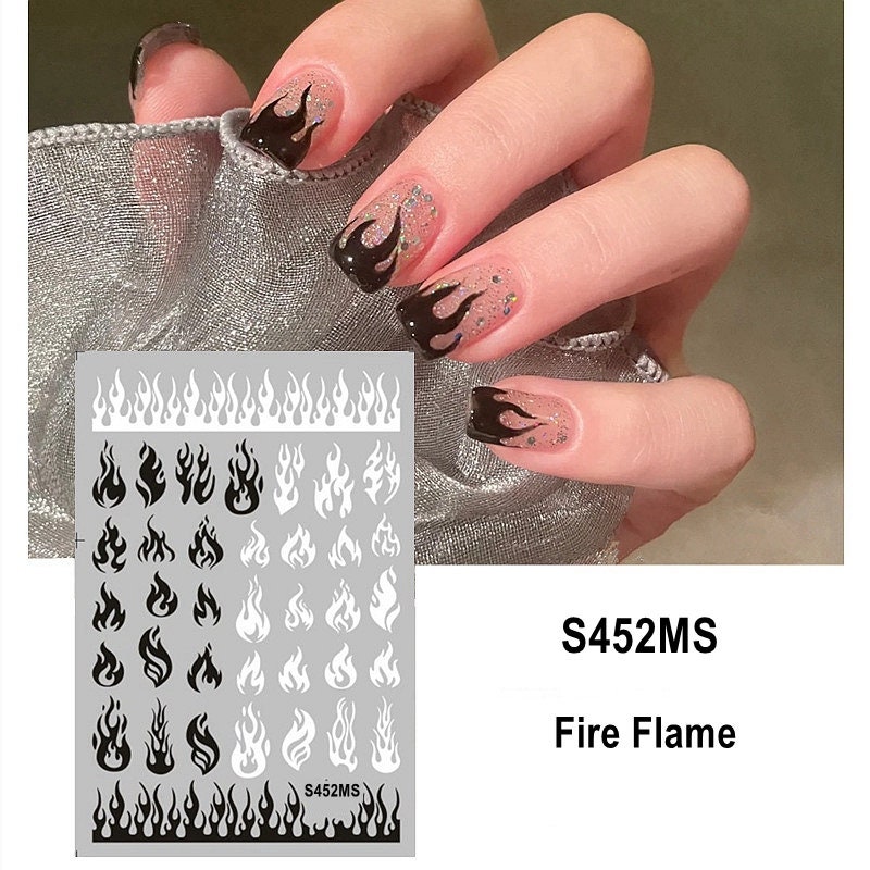 Katniss Fire Nails by Lolabri on DeviantArt
