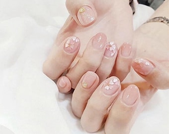 Flowers Daisy Rose Nail Wraps Leaf White Floral Nail Art Decals Full Cover