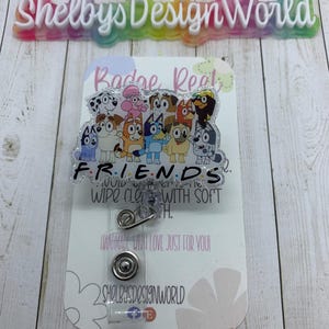 Dog Friends badge reel