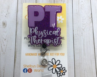 Physical Therapist Badge Reel Physical Therapy Badge Reel Physical  Therapist Assistant Badge Reel Physical Therapy Badge Holder -  Canada