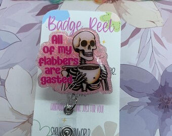 Flabbers zijn gegast-badge haspels