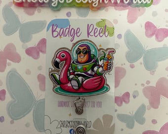 Zomerse badgehouder