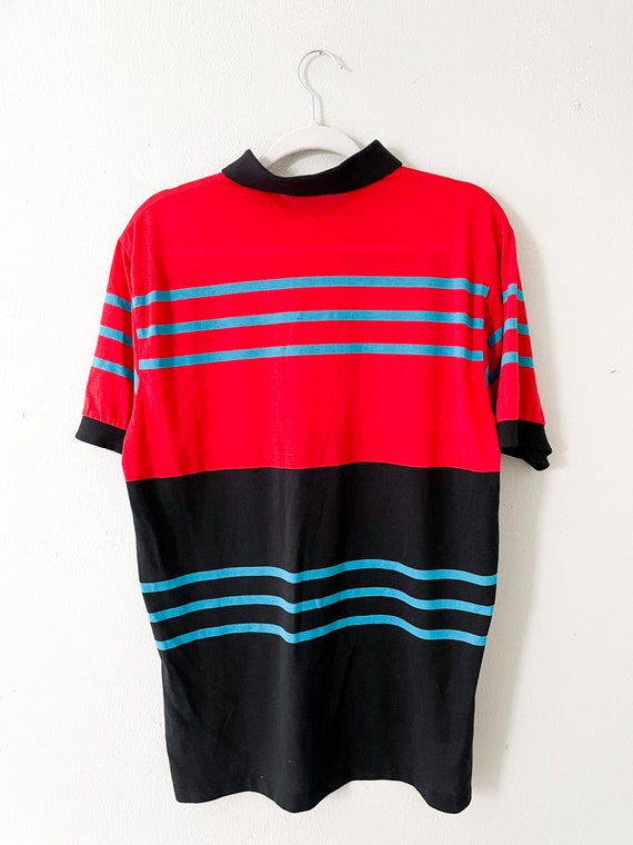 Men’s 1980s vintage striped Levi’s Polo - medium - image 4