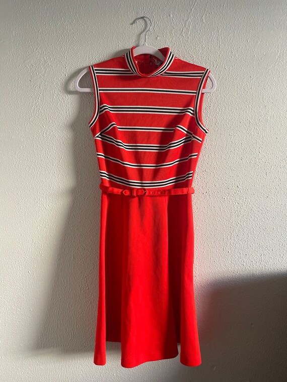 Vintage 1970s Dress and Cardigan Set - Small - image 4
