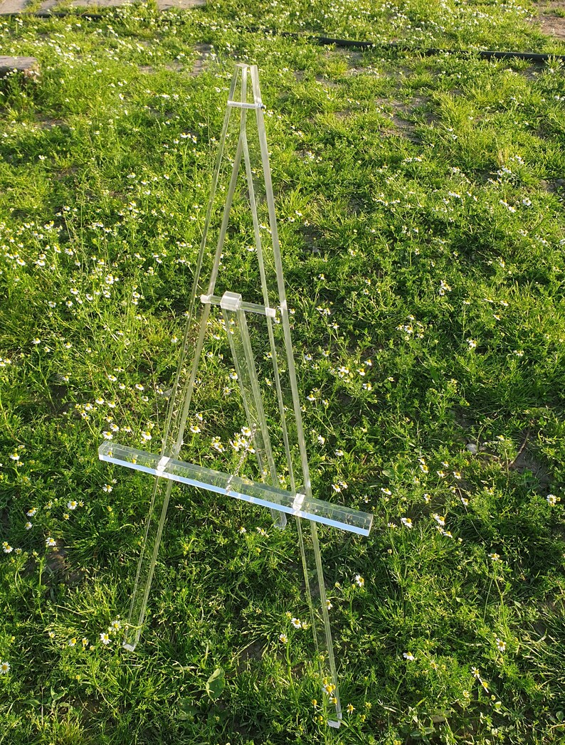 100 Cm Size Clear Acrylic Easel Special Product DIY Easel Etsy