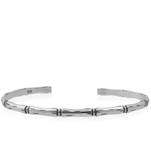 Skeleton Bangle | Morbid Jewelry | Gothic Bangle | Skeleton Bracelet | Skeleton Jewelry | Sterling Silver Bracelet | Valentine’s Day Gift