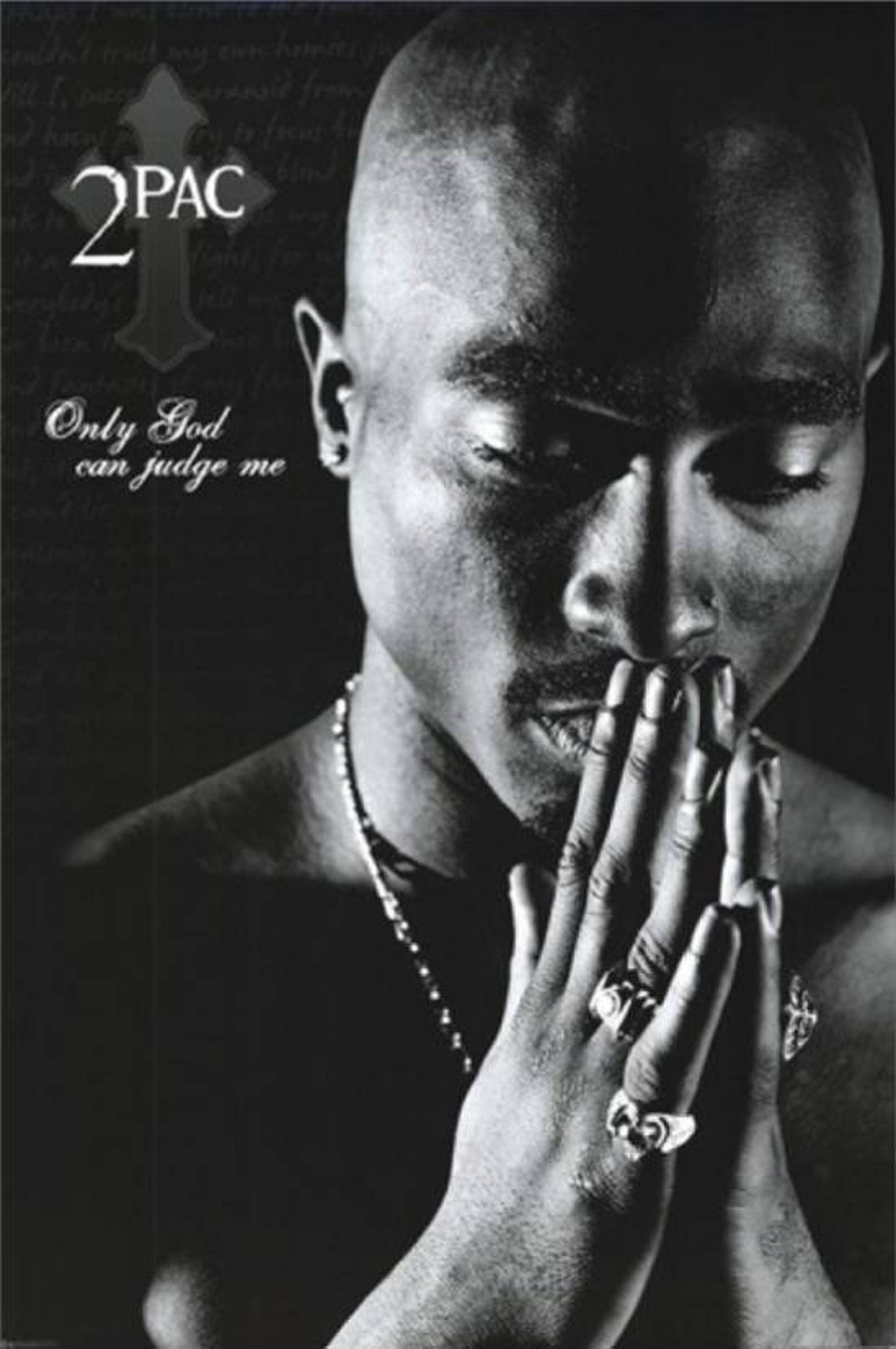 2pac Tupac Shakur God Can Judge Me Quote Poster 24x36 Inch NEW - Etsy
