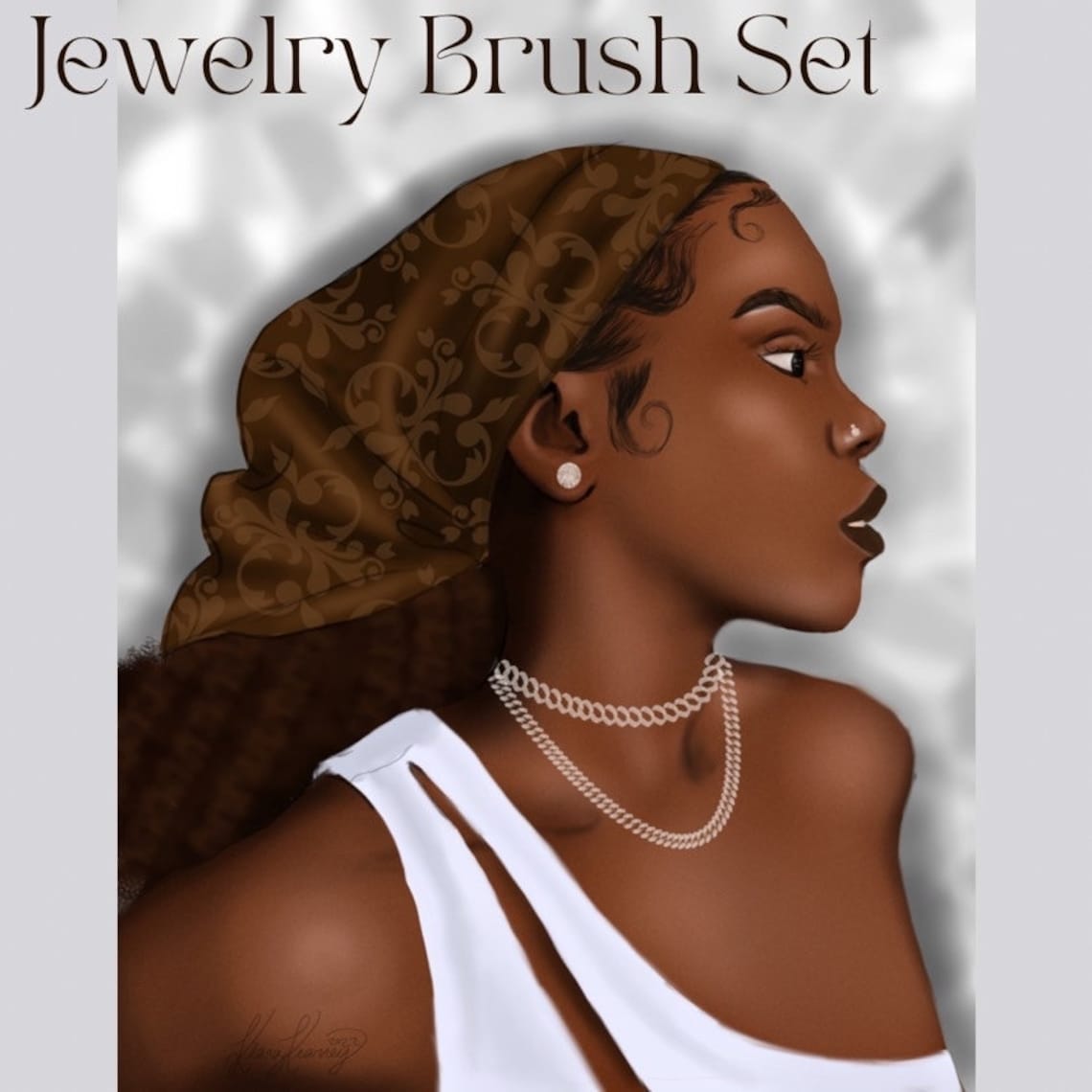 Procreate Jewelry Brush Set Body Jewelry Brushes Procreate Digital