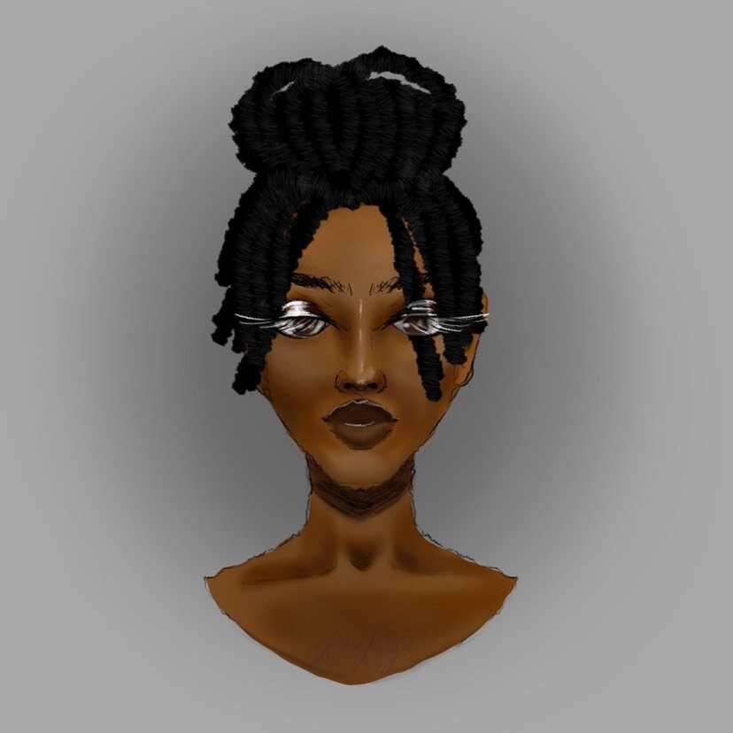 Procreate Loc Brush Set Natural Hair Brushes Procreate Black Girl