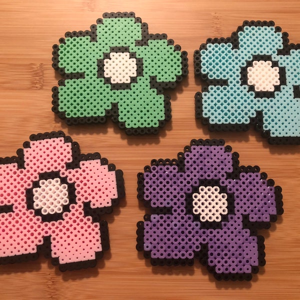 Perler Bead Coasters Etsy