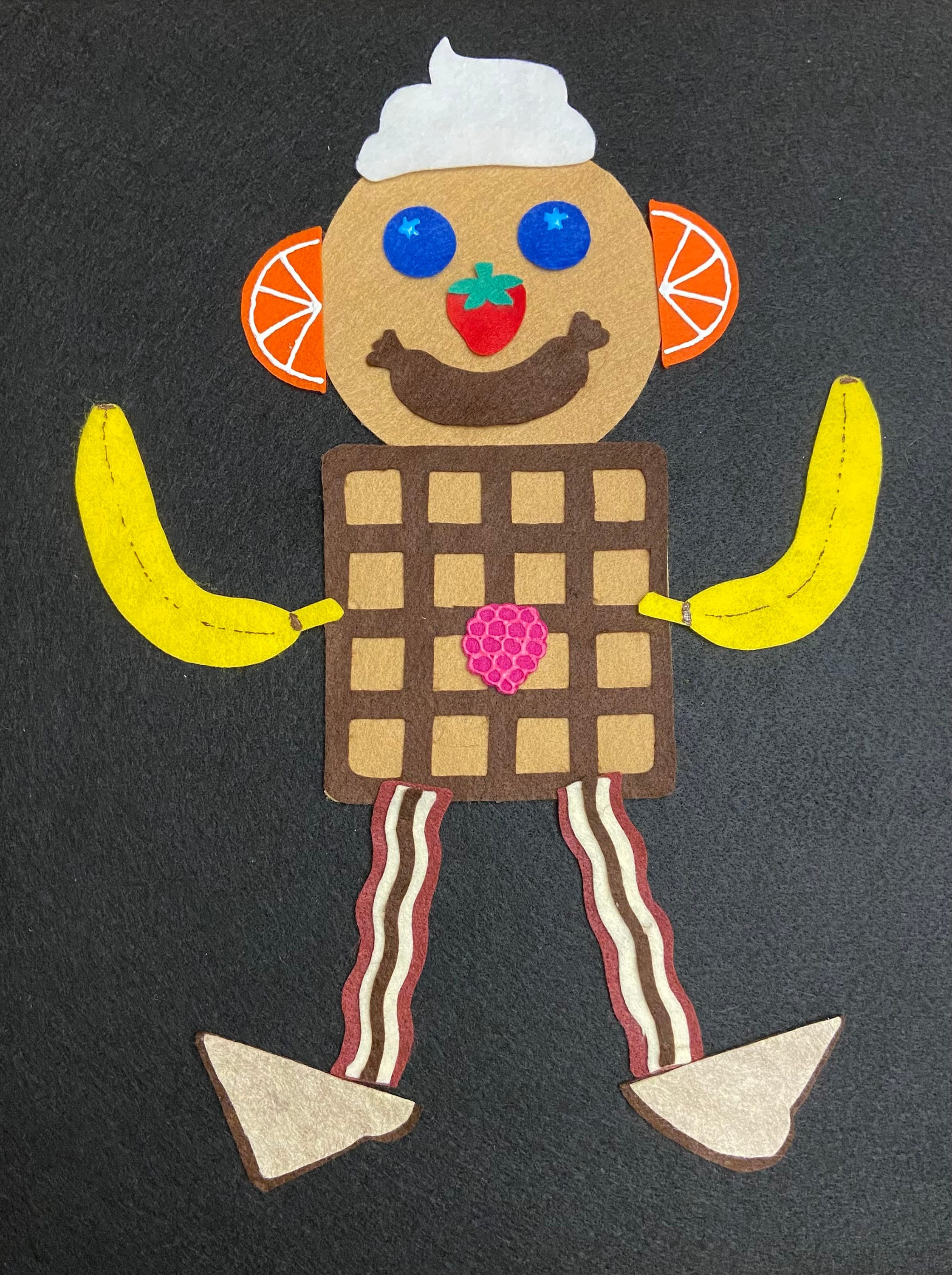 Flip Flap Jack Felt Board Set//teacher Resource//felt Food//felt Board ...
