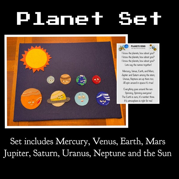 Felt Planet - Etsy