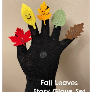 Story Glove Felt Set //Felt Board Story //Felt Set // Circle Time // Preschool Stories image 10