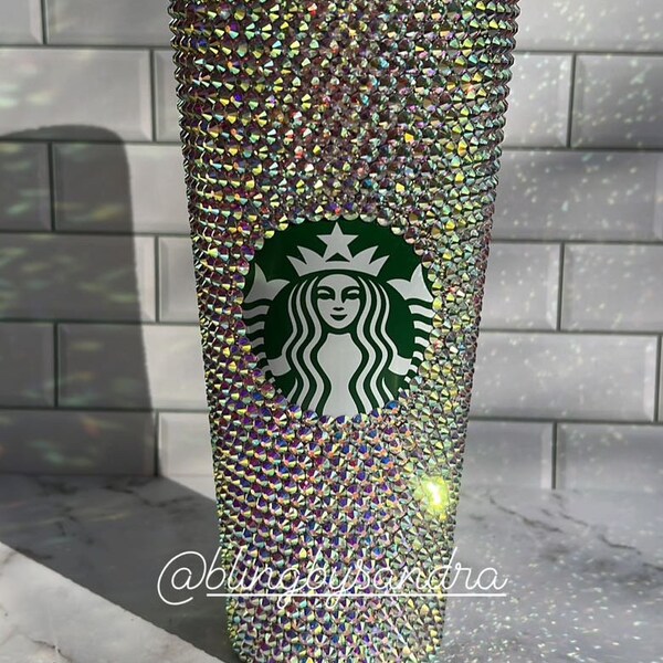 Custom Starbucks Bling Rhinestone 24oz or 16oz Acrylic Venti Cup Tumbler  I'm on social media! Follow me! IG: blingbysandra