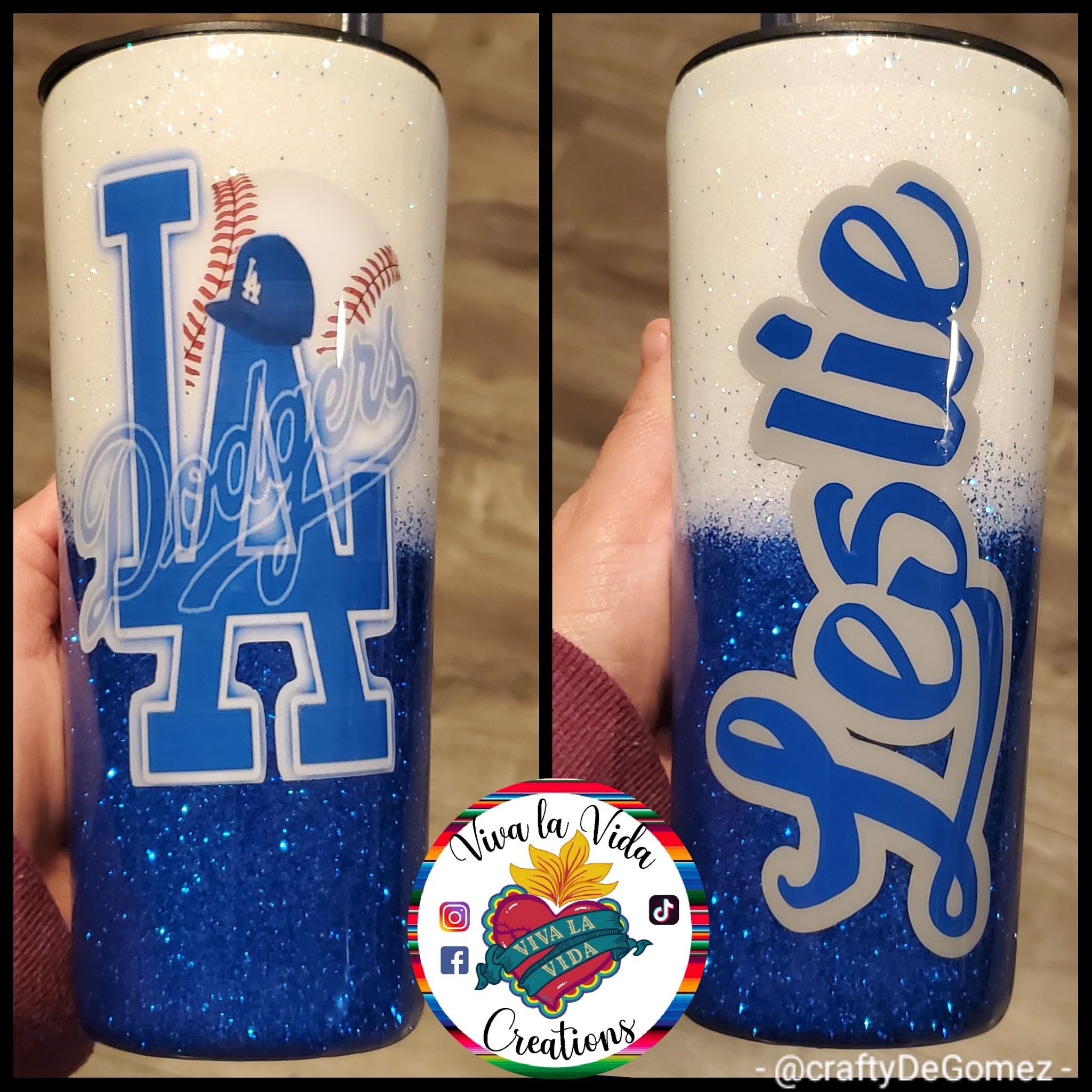 La Dodgers Tumbler Sports Tumbler Cool Los Angeles Dodgers With