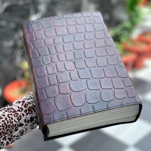 Leather Sun and Moon Embossed With Beautiful Blue Stone Journal Diary ...