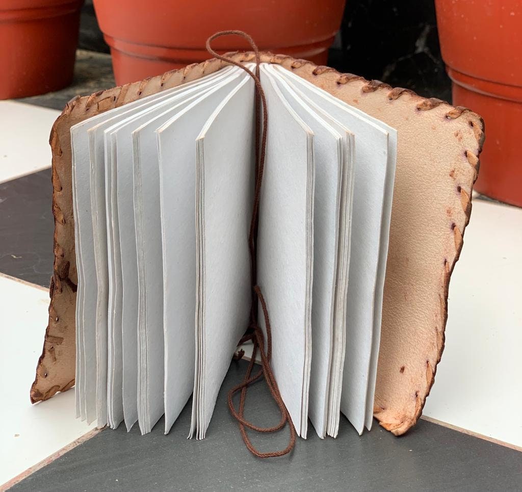 Handmade Leather Writing Notebook Vintage 7