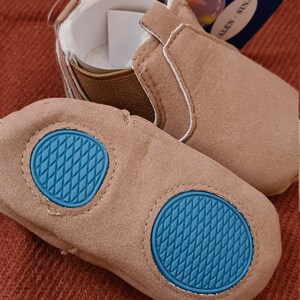 Unisex Baby Bootie/Shoe, Super soft, infant, toddler, Walker Baby Shoes, baby Slippers, baby boys girls shoes. Soft grip sole. Pram shoes image 8