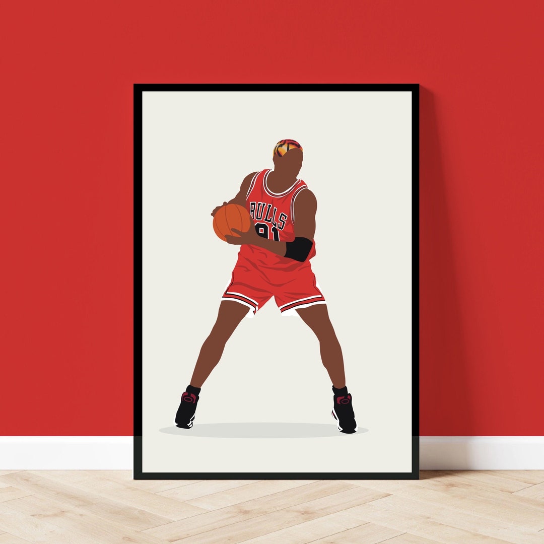 Dennis Rodman Poster Printables Chicago Bulls NBA All Stars The dennis-rodman-poster-printables-chicago-bulls-nba-all-stars-the