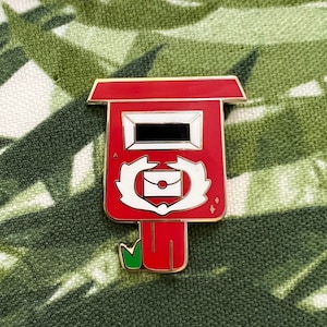 Legend of zelda windwaker inspired hard enamel pin mailbox mail dragon roost island mail