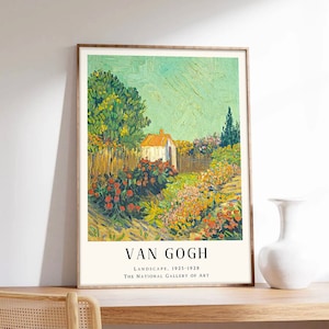 Van Gogh Poster, Landschaft, 1825-1828, Impressionismus, Fine Art Print auf Museumsqualitätspapier