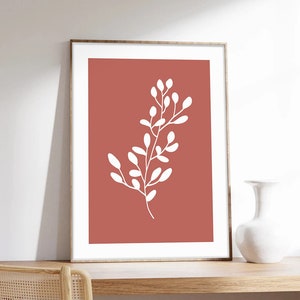 Blumenzeichnung, Matisse, Kunstposter auf Premiumpapier von 200g