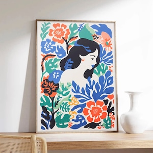 Matisse-Plakat, Blume der Schönheit, Henri Matisse, Wandplakat, Kunstdruck auf Papier in Museumsqualität