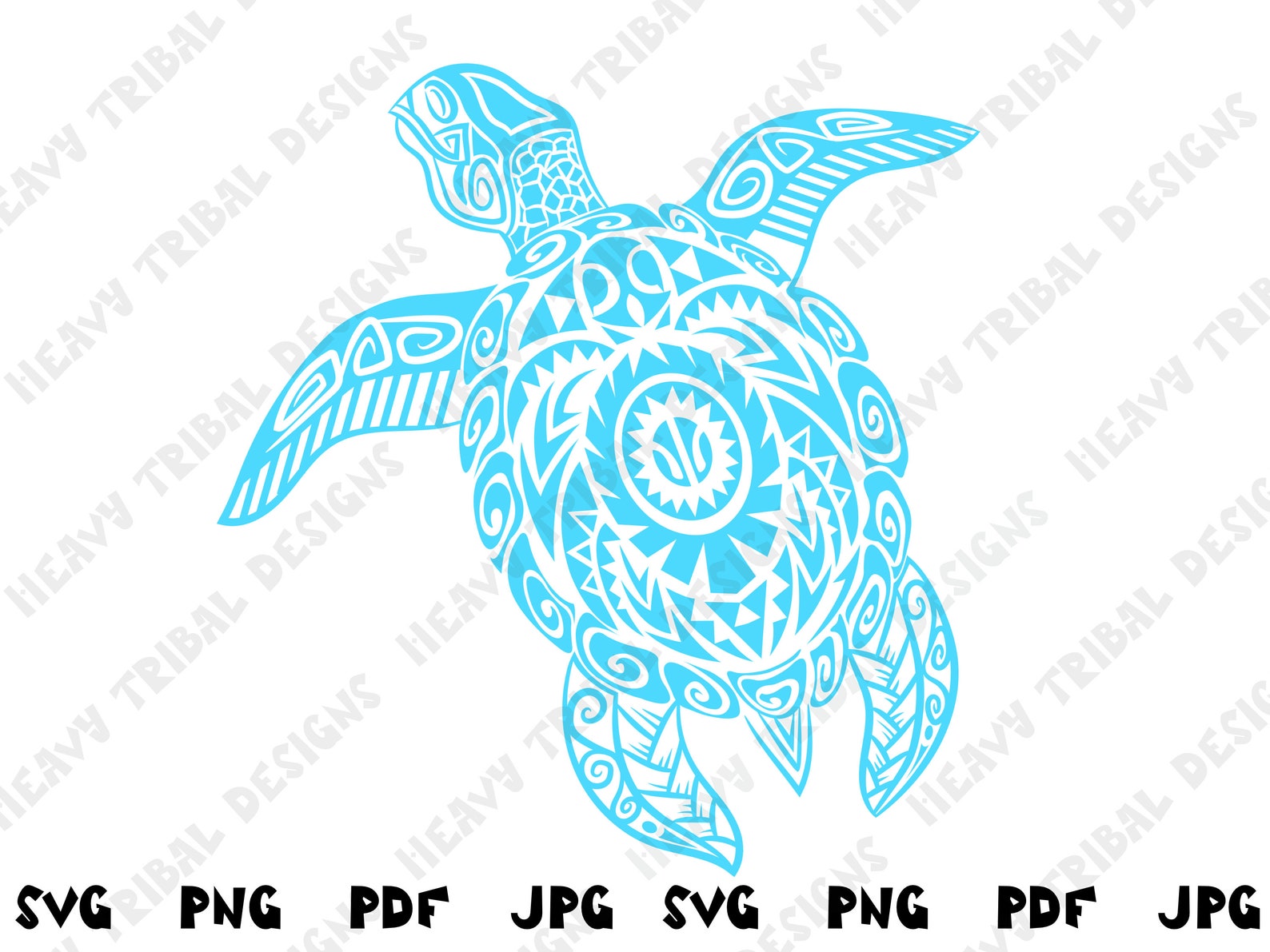 Tribal Sea Turtle SVG, Sea Turtle SVG, Sea Turtle PNG, Hawaiian Sea