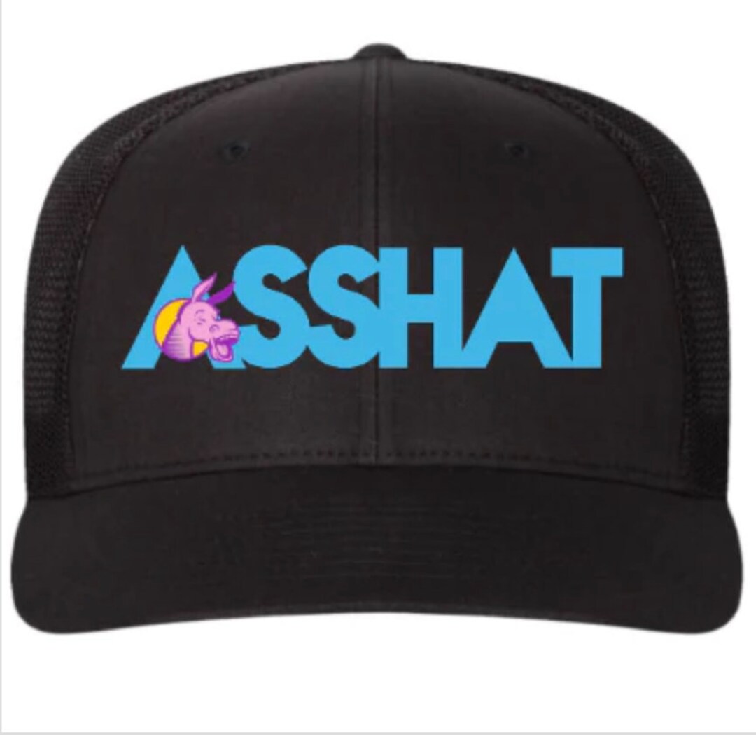 The Asshat Trucker Hat - Etsy UK