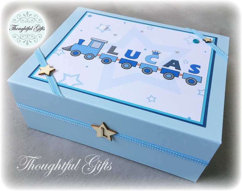 Personalised Baby Boy Keepsake Box New Baby Keepsake Box Etsy UK