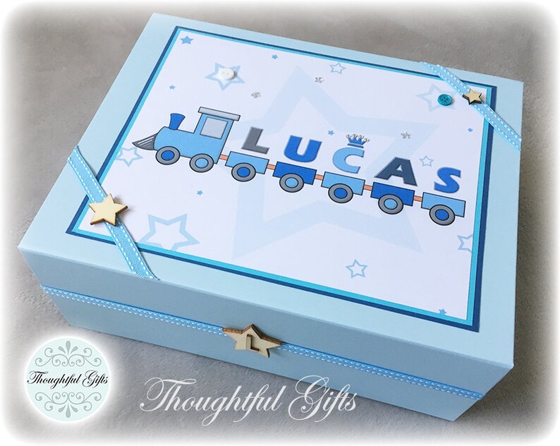 Personalised Baby Boy Keepsake Box New Baby Keepsake Box Etsy UK