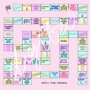 bere gioco da tavolo - versare la vodka