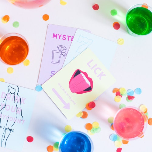 Spill the Vodka Card Drinking Game Etsy