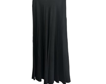 Vintage 80's Bonnie & Norma black maxi skirt