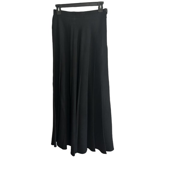 Vintage 80's Bonnie & Norma black maxi skirt - image 1