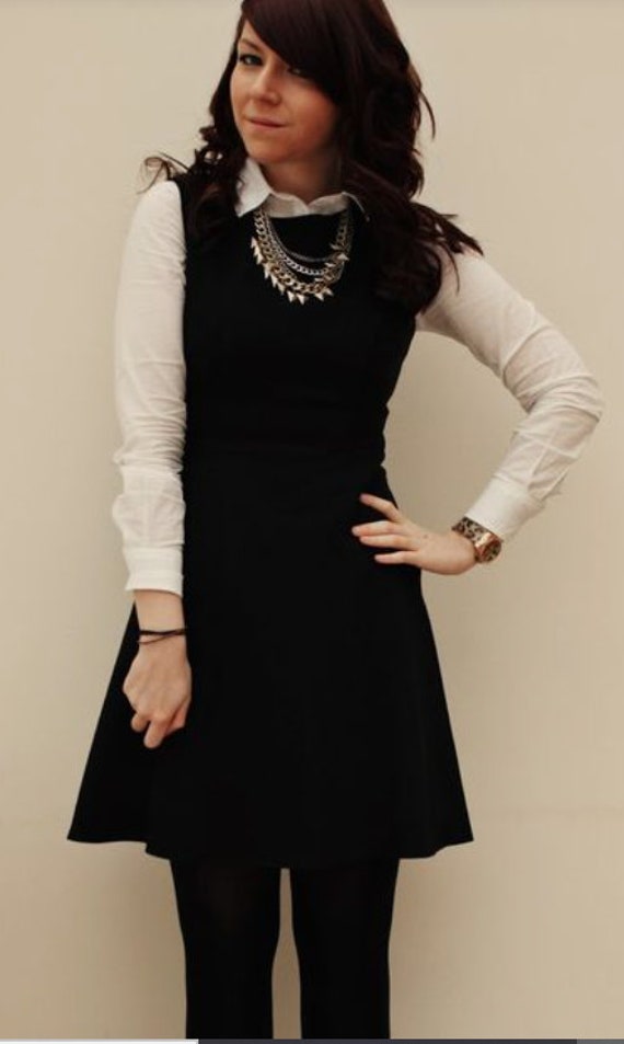 NWT Eileen Fisher black sleeveless dress/jumper - image 5