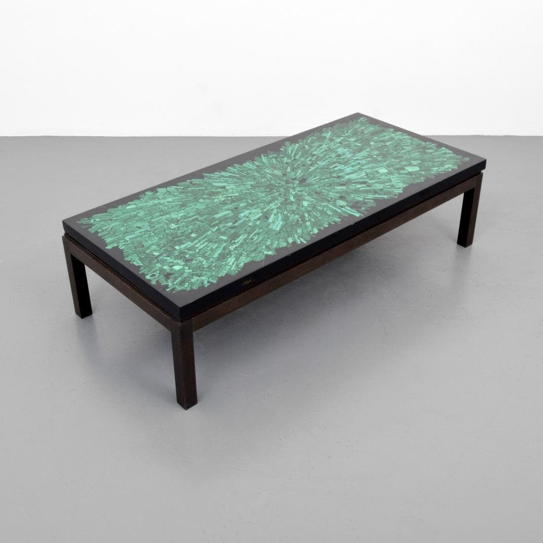 Table basse En Malachite