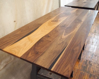 Solid American Black Walnut Desktop and Table Top